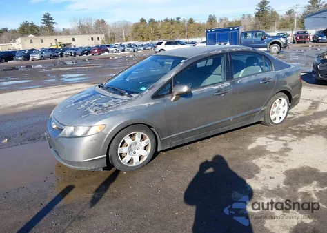 2008 Honda Civic Lx из США, поврежденный, VIN 2HGFA16578H505803